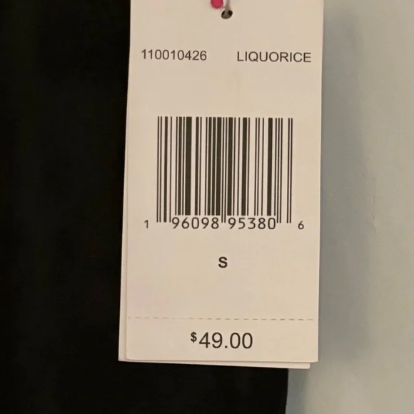 NWT Juicy Couture Black Velvet Sweatpants - Picture 4 of 6